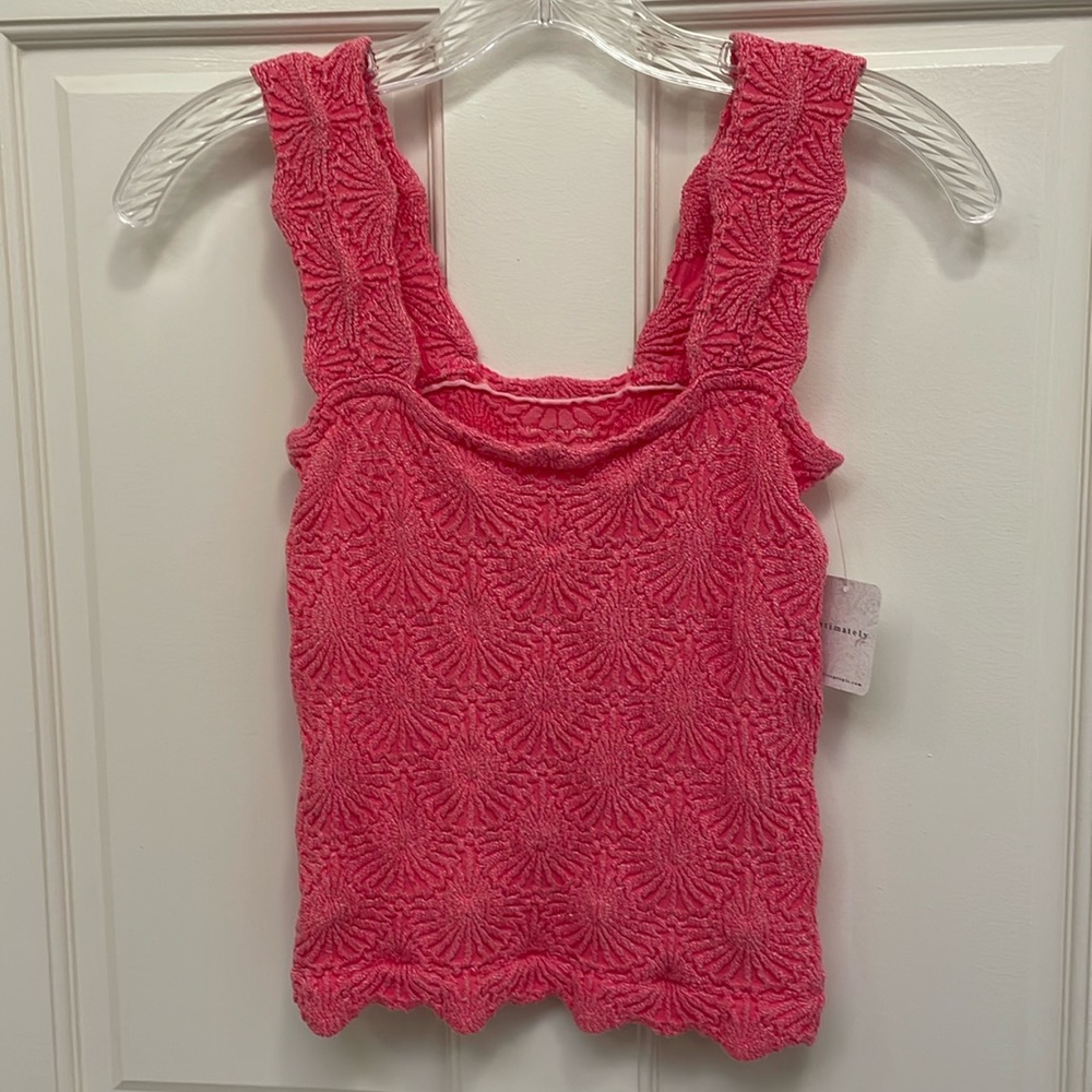 NWT Free People Love Letter Cami top, size M-L